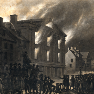 Destruction of Pennsylvania Hall